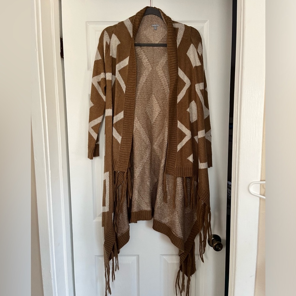 High low cover up sweater